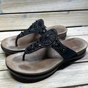 Dansko Women's Pamela Beaded Thong Sandal - Size 38